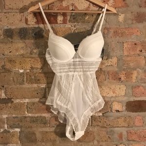 white push up bodysuit